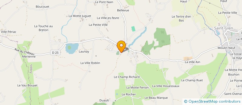 localisation de l'entreprise MADAME VANESSA AUMOND  TREBRY