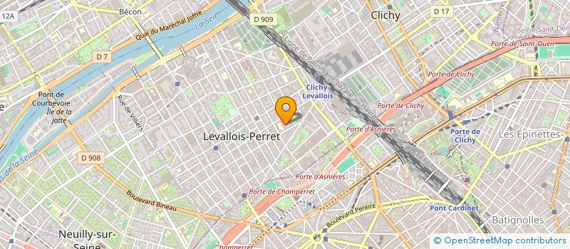 localisation de l'entreprise MADAME VANESSA AZENCOT à LEVALLOIS-PERRET