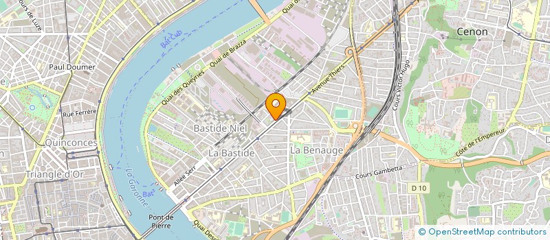 localisation de l'entreprise MADAME VANESSA AZPIAZU à BORDEAUX