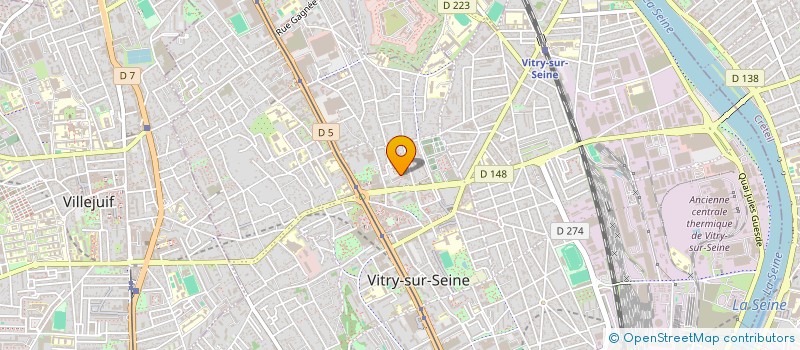 localisation de l'entreprise MADAME VANESSA BARDONNEAU à VITRY-SUR-SEINE