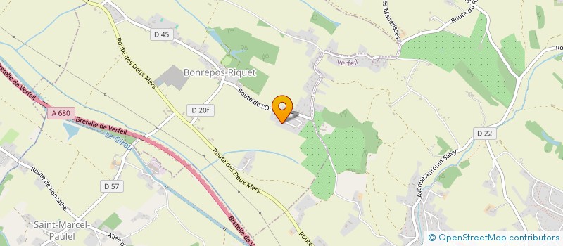 localisation de l'entreprise MADAME VANESSA BARUME  BONREPOS-RIQUET