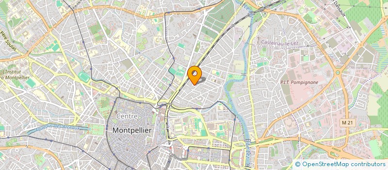 localisation de l'entreprise MADAME VANESSA BAUDIN à MONTPELLIER