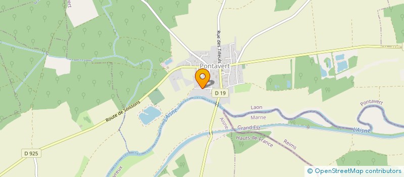 localisation de l'entreprise MADAME VANESSA BAUDOIN à PONTAVERT