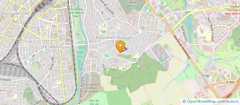 localisation de l'entreprise MADAME VANESSA BAUDRILLART  METZ