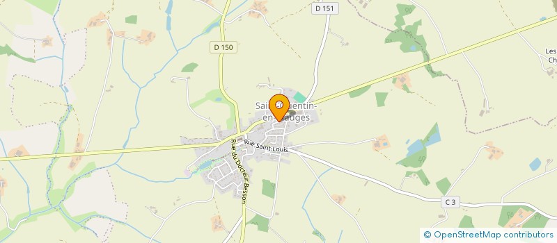 localisation de l'entreprise MADAME VANESSA BEAUDUCEAU  MAUGES-SUR-LOIRE