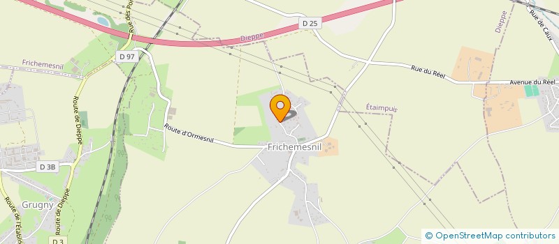 localisation de l'entreprise MADAME VANESSA BECAM  FRICHEMESNIL