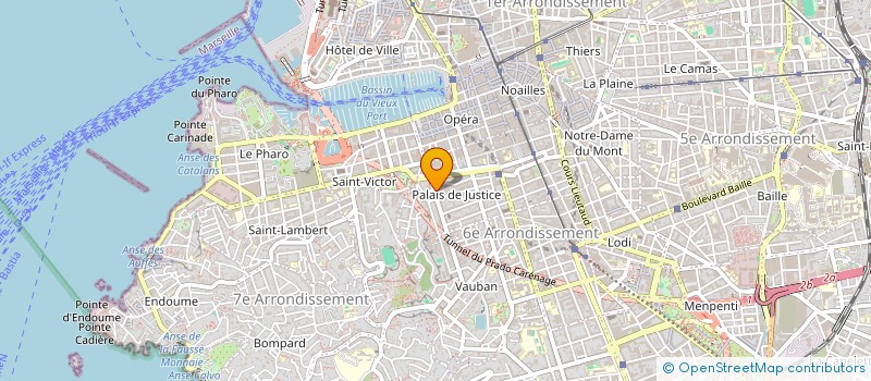 localisation de l'entreprise MADAME VANESSA BEN SAID  MARSEILLE