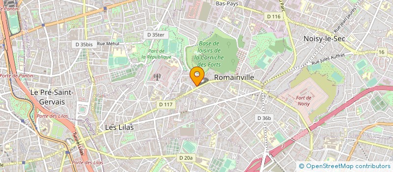 localisation de l'entreprise MADAME VANESSA BENAIS à ROMAINVILLE
