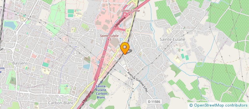 localisation de l'entreprise MADAME VANESSA BERGANTZ  CEZAC