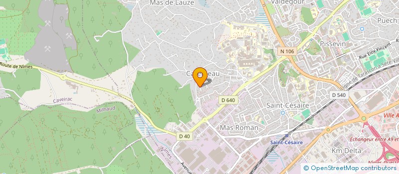 localisation de l'entreprise MADAME VANESSA BERNARD  NIMES