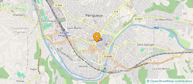 localisation de l'entreprise MADAME VANESSA BERNARDO  PERIGUEUX