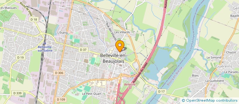 localisation de l'entreprise MADAME VANESSA BERNARDOT à BELLEVILLE-EN-BEAUJOLAIS