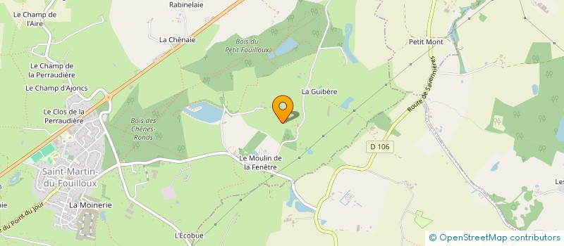 localisation de l'entreprise MADAME VANESSA BERRUE  SAINT-MARTIN-DU-FOUILLOUX