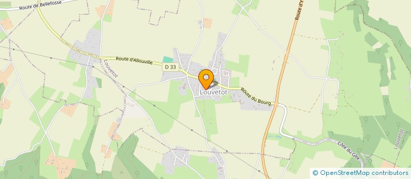 localisation de l'entreprise MADAME VANESSA BERTIN  LOUVETOT