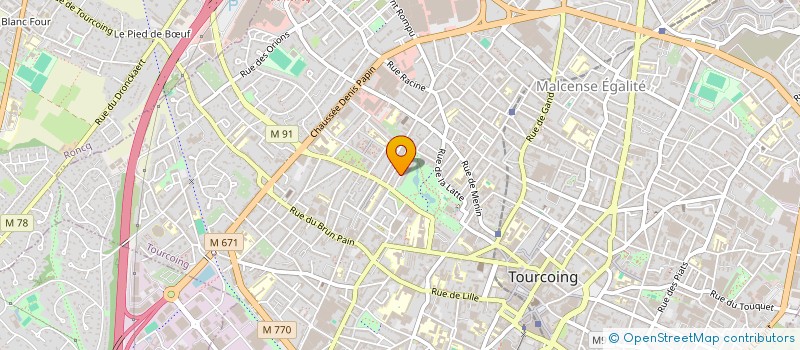 localisation de l'entreprise MADAME VANESSA BERTIN  TOURCOING