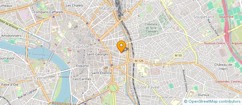 localisation de l'entreprise MADAME VANESSA BERTRAND à TOULOUSE