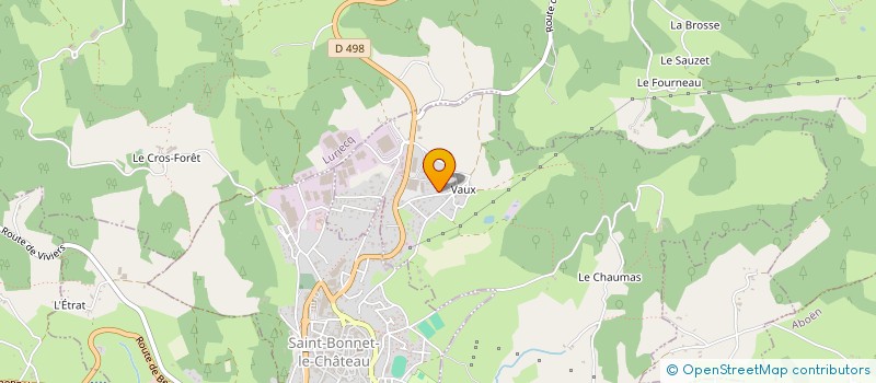 localisation de l'entreprise MADAME VANESSA BESSON  LA TOURETTE