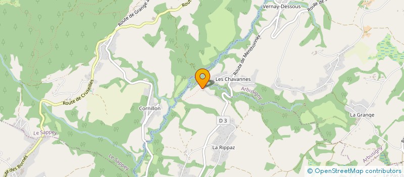 localisation de l'entreprise MADAME VANESSA BIANCALANI  MENTHONNEX-EN-BORNES