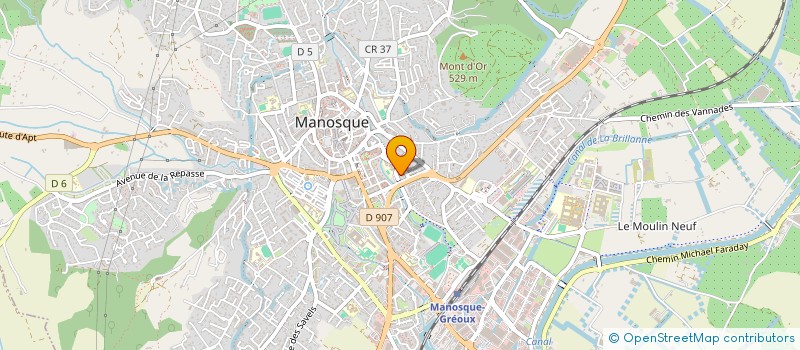 localisation de l'entreprise MADAME VANESSA BICKEL à MANOSQUE