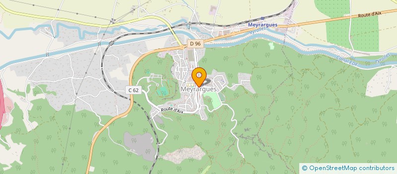 localisation de l'entreprise MADAME VANESSA BONIS  MEYRARGUES