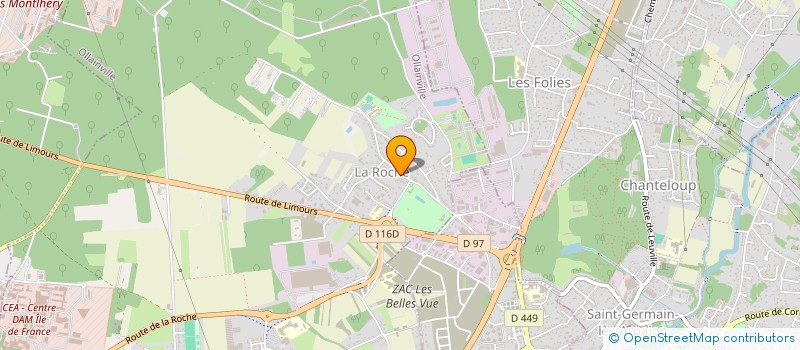 localisation de l'entreprise MADAME VANESSA BONNAMY  OLLAINVILLE