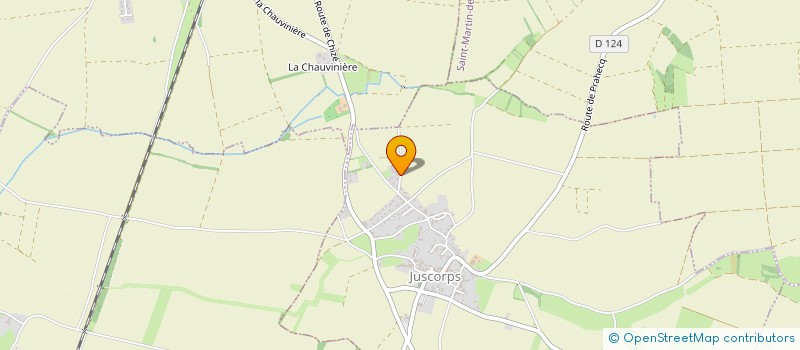 localisation de l'entreprise MADAME VANESSA BOUHIER  JUSCORPS