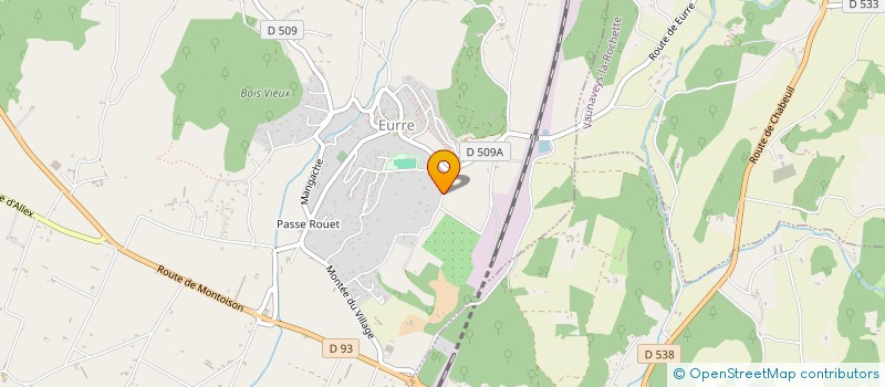 localisation de l'entreprise MADAME VANESSA BOUIT  EURRE