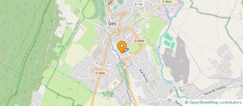 localisation de l'entreprise MADAME VANESSA BOUTILLIER  CESSY