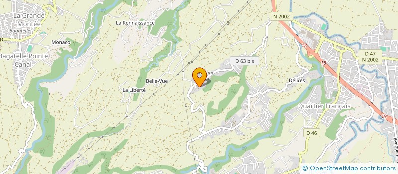 localisation de l'entreprise MADAME VANESSA BRADEL à SAINTE-SUZANNE