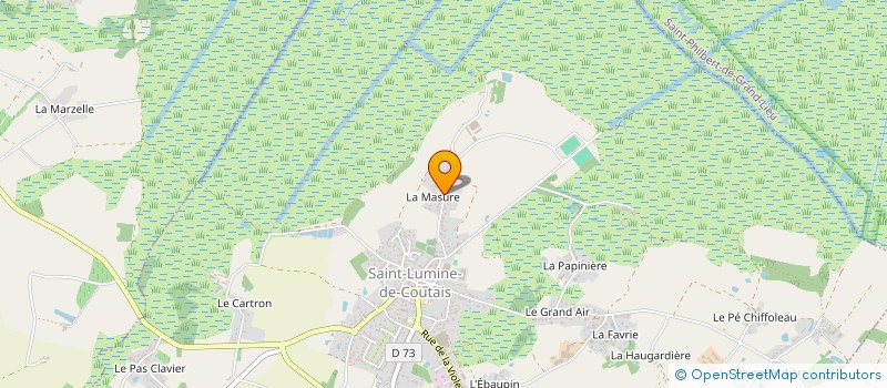localisation de l'entreprise MADAME VANESSA BRETON  SAINT-LUMINE-DE-COUTAIS