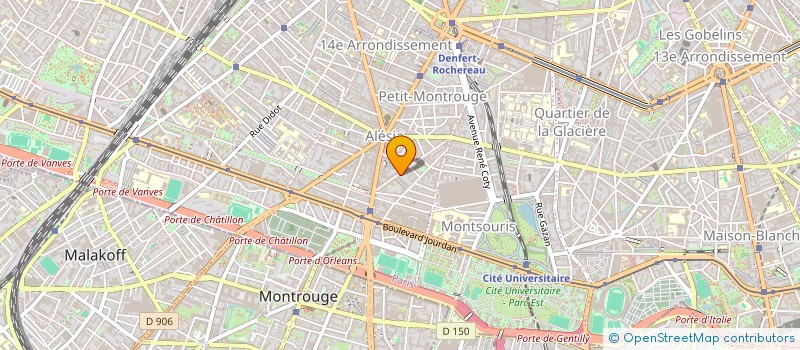 localisation de l'entreprise MADAME VANESSA BRIATTE  PARIS