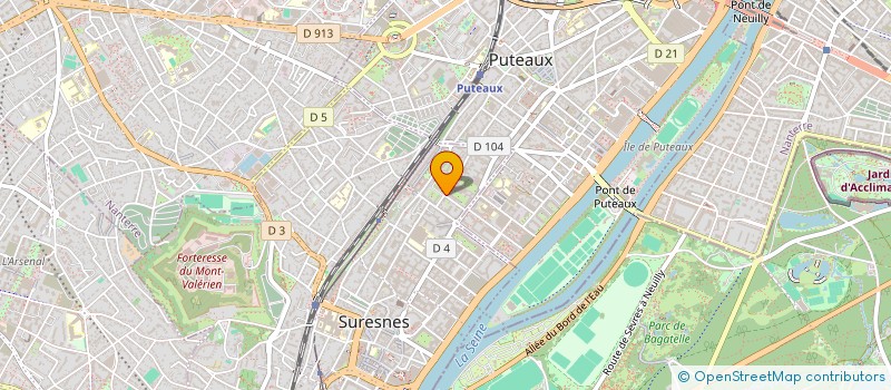 localisation de l'entreprise MADAME VANESSA BROCHERIE  SURESNES