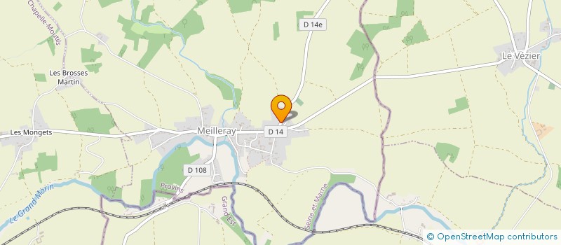 localisation de l'entreprise MADAME VANESSA BROYON  MEILLERAY