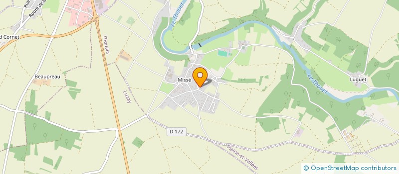 localisation de l'entreprise MADAME VANESSA BRUNET à THOUARS