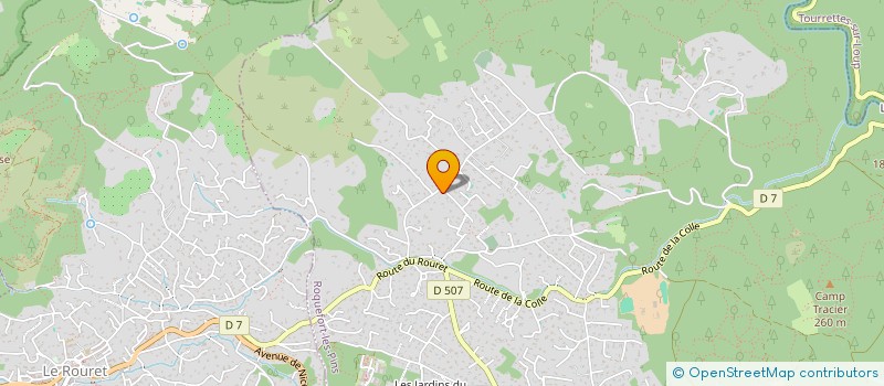 localisation de l'entreprise MADAME VANESSA BURGAIN  OPIO