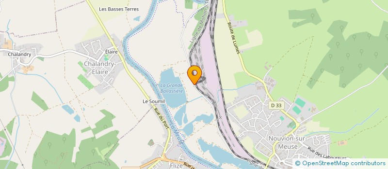 localisation de l'entreprise MADAME VANESSA CAMUS  NOUVION-SUR-MEUSE