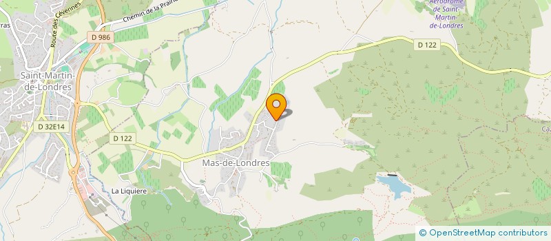 localisation de l'entreprise MADAME VANESSA CANALICCHIO  MAS-DE-LONDRES