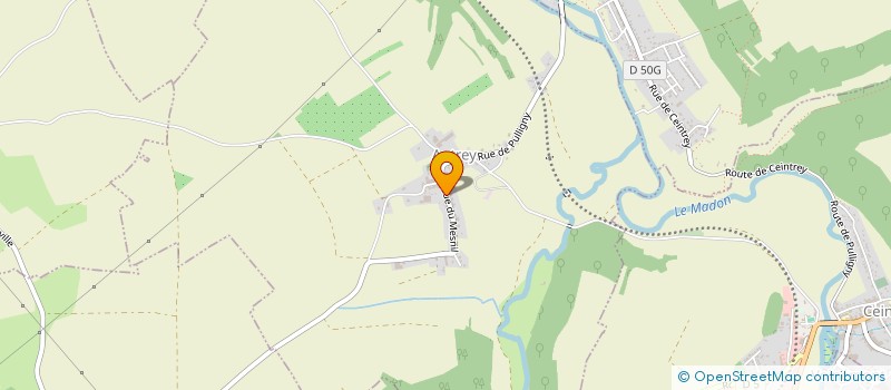 localisation de l'entreprise MADAME VANESSA CANEL  AUTREY