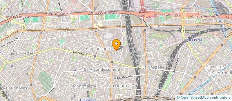 localisation de l'entreprise MADAME VANESSA CANOVAS PAZOS  PARIS