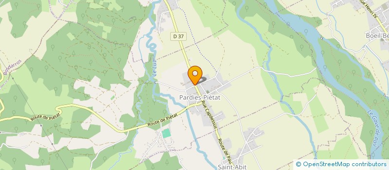 localisation de l'entreprise MADAME VANESSA CAPDEVIELLE  PARDIES-PIETAT