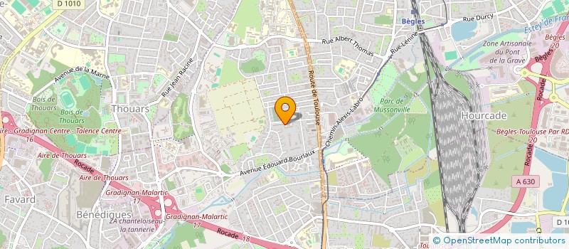 localisation de l'entreprise MADAME VANESSA CAPPUS  VILLENAVE-D'ORNON