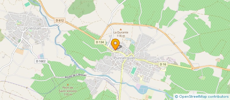 localisation de l'entreprise MADAME VANESSA CARCEL  PUISSERGUIER