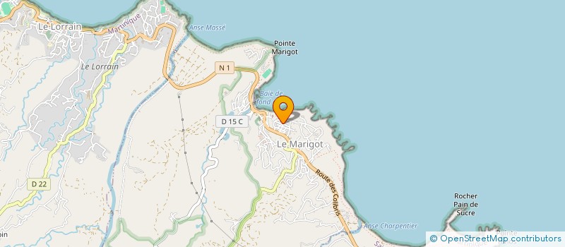 localisation de l'entreprise MADAME VANESSA CARDINET  LE MARIGOT