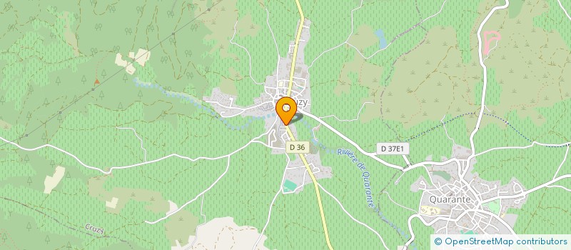 localisation de l'entreprise MADAME VANESSA CARDOSO BUCHO LOPES  CRUZY