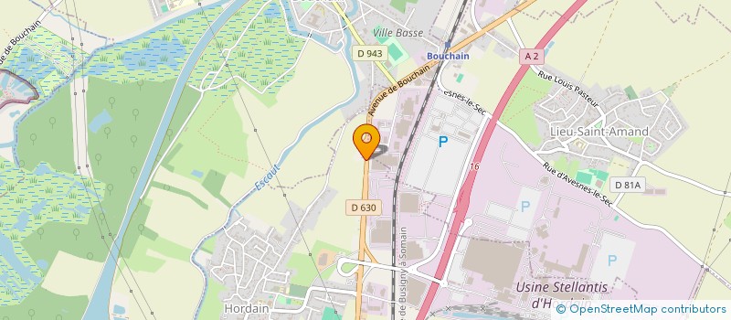 localisation de l'entreprise MADAME VANESSA CARNELOS  HORDAIN