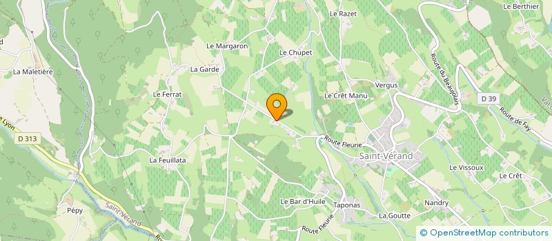 localisation de l'entreprise MADAME VANESSA CARREDA  LE BREUIL