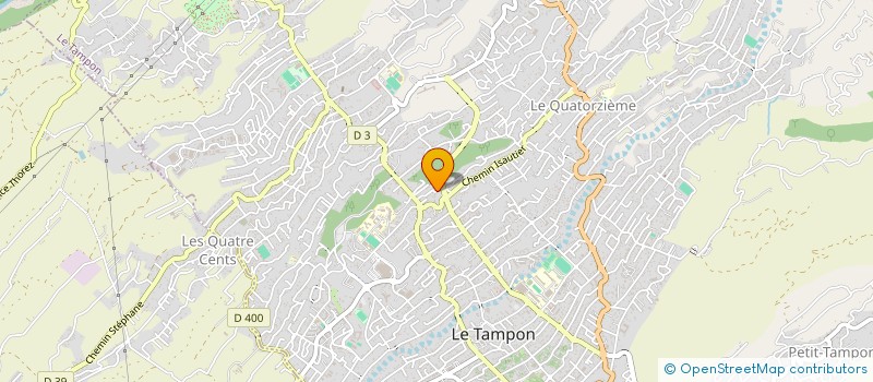 localisation de l'entreprise MADAME VANESSA CARRO  LE TAMPON