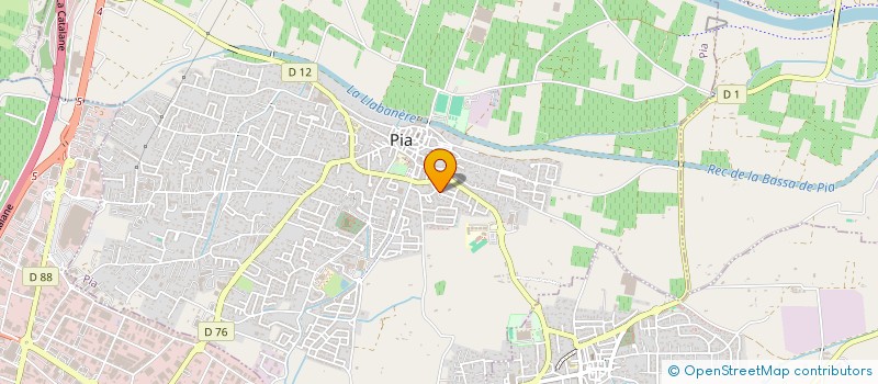 localisation de l'entreprise MADAME VANESSA CASTANO  PIA