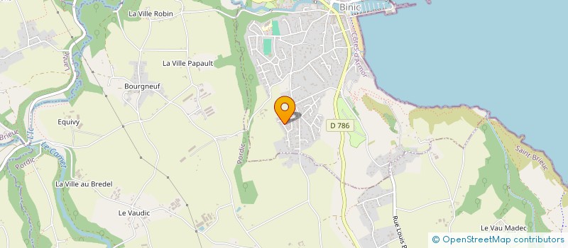 localisation de l'entreprise MADAME VANESSA CAVAILLAC  BINIC-ETABLES-SUR-MER