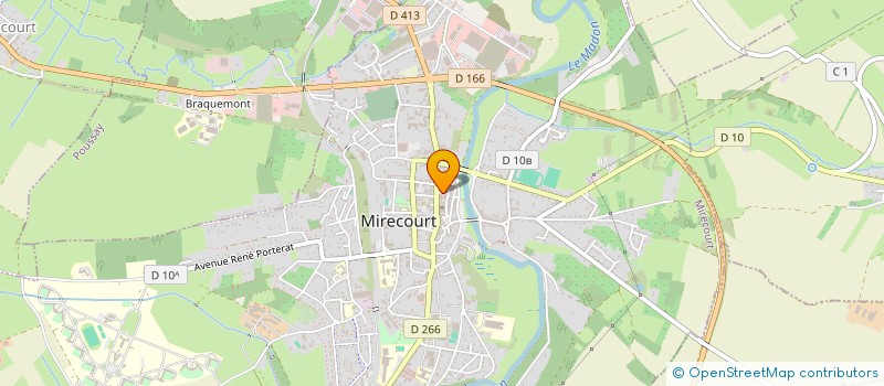 localisation de l'entreprise MADAME VANESSA CHABRUERE  MIRECOURT